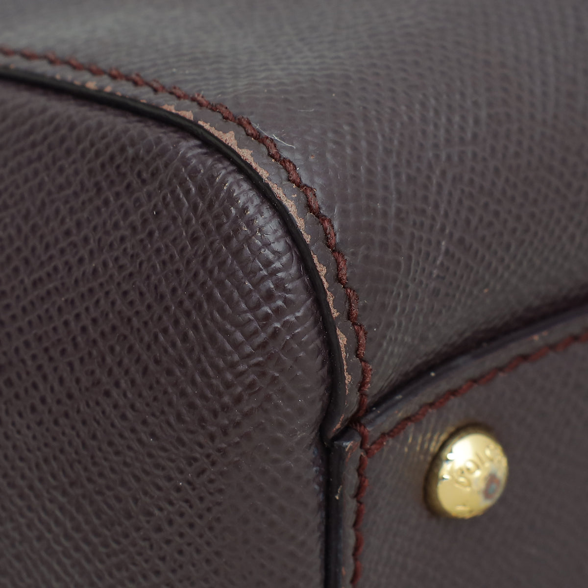 Dolce & Gabbana Burgundy Dauphine Sicily Bag