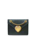 Dolce & Gabbana Black Devotion Medium Shoulder Bag