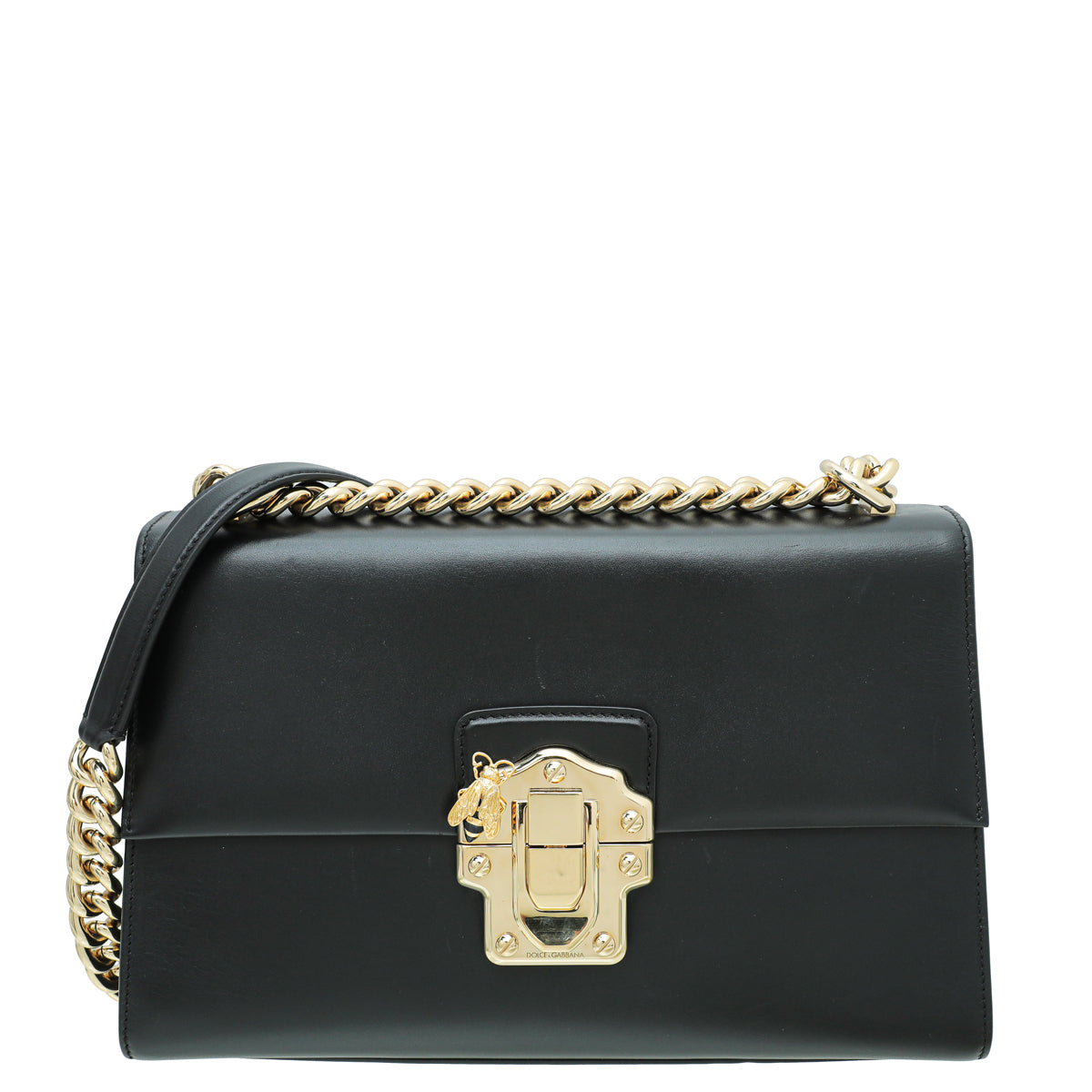 Dolce & Gabbana Black Lucia Large Bag