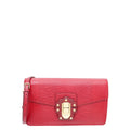 Dolce & Gabbana Red Iguana Print Lucia Shoulder Bag