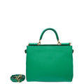 Dolce & Gabbana Green Dauphine Sicily Shopper Medium Bag