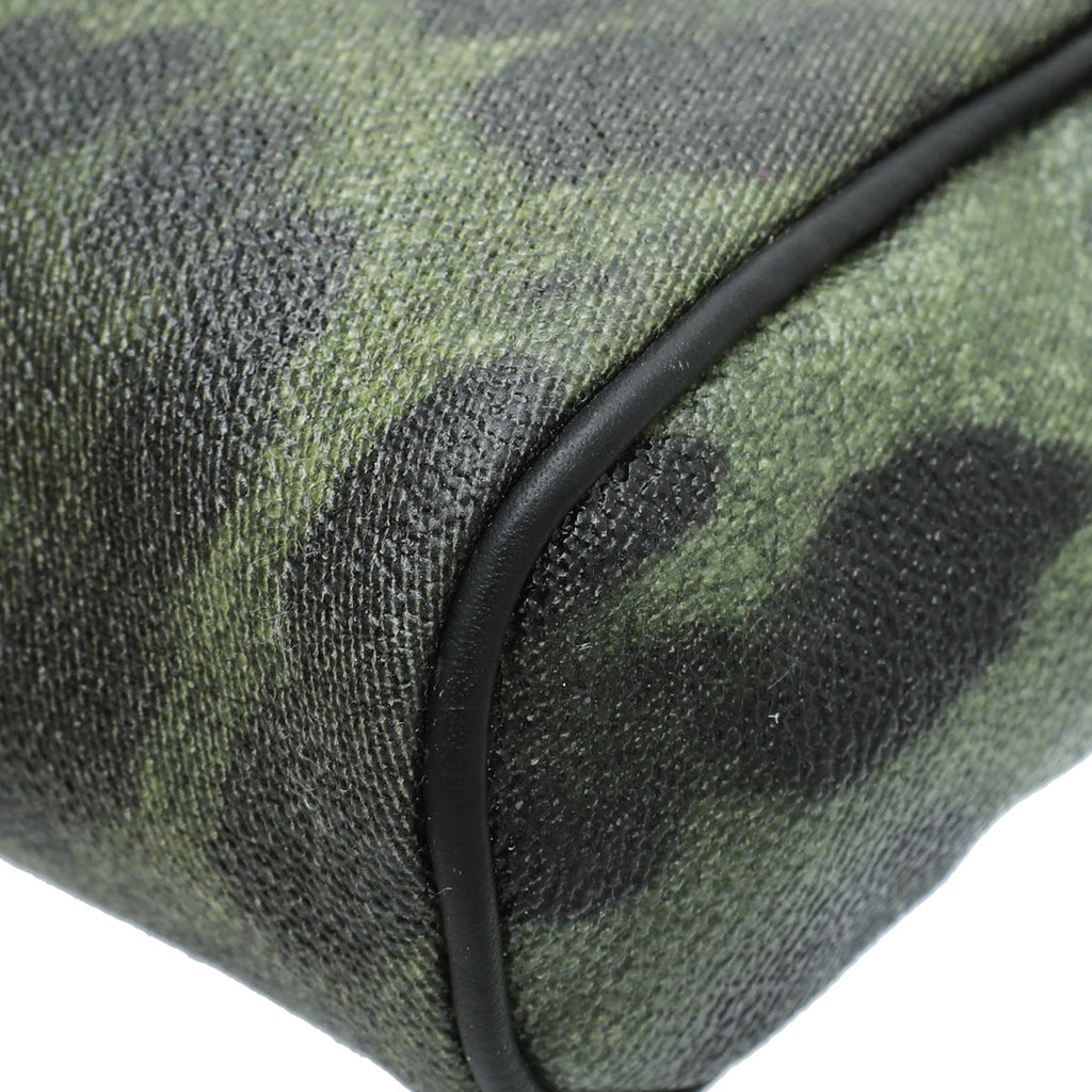 Dolce & Gabbana Bicolor Leopard Print Flap Chain Bag