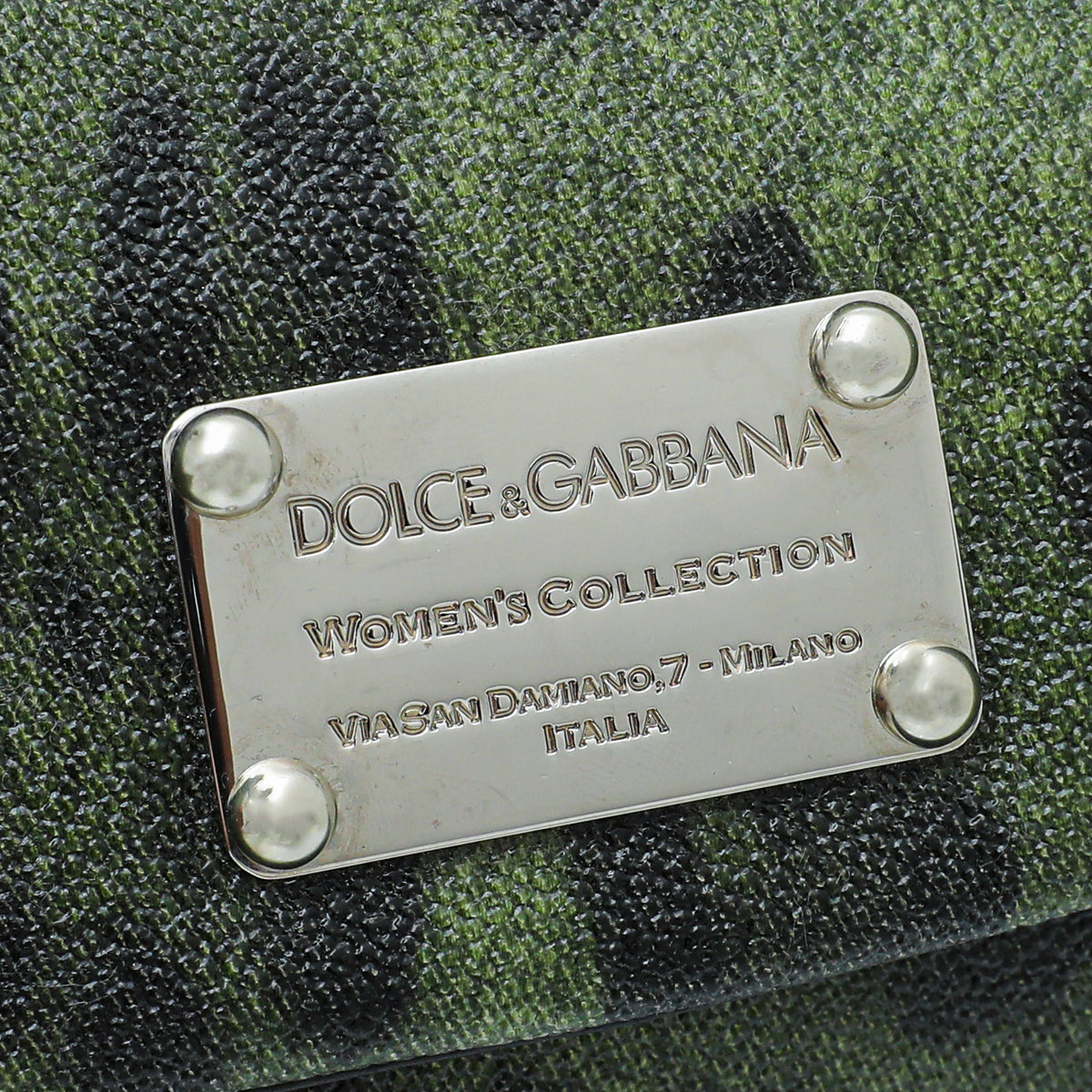 Dolce & Gabbana Bicolor Leopard Print Flap Chain Bag