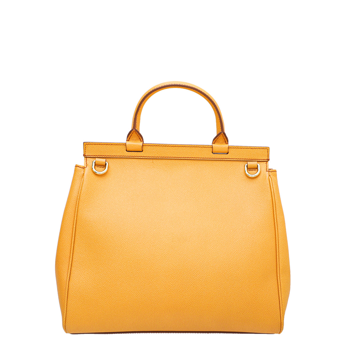 Dolce & Gabbana Mustard Dauphine Monica Large Bag