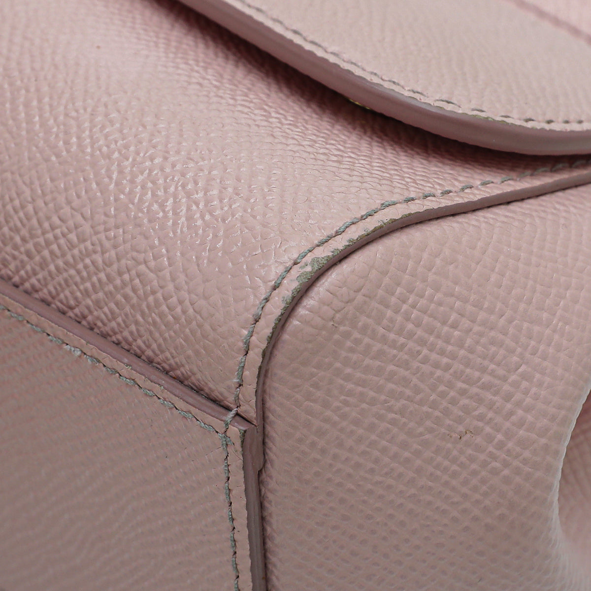 Dolce & Gabbana Light Pink Dauphine Sicily Micro Bag