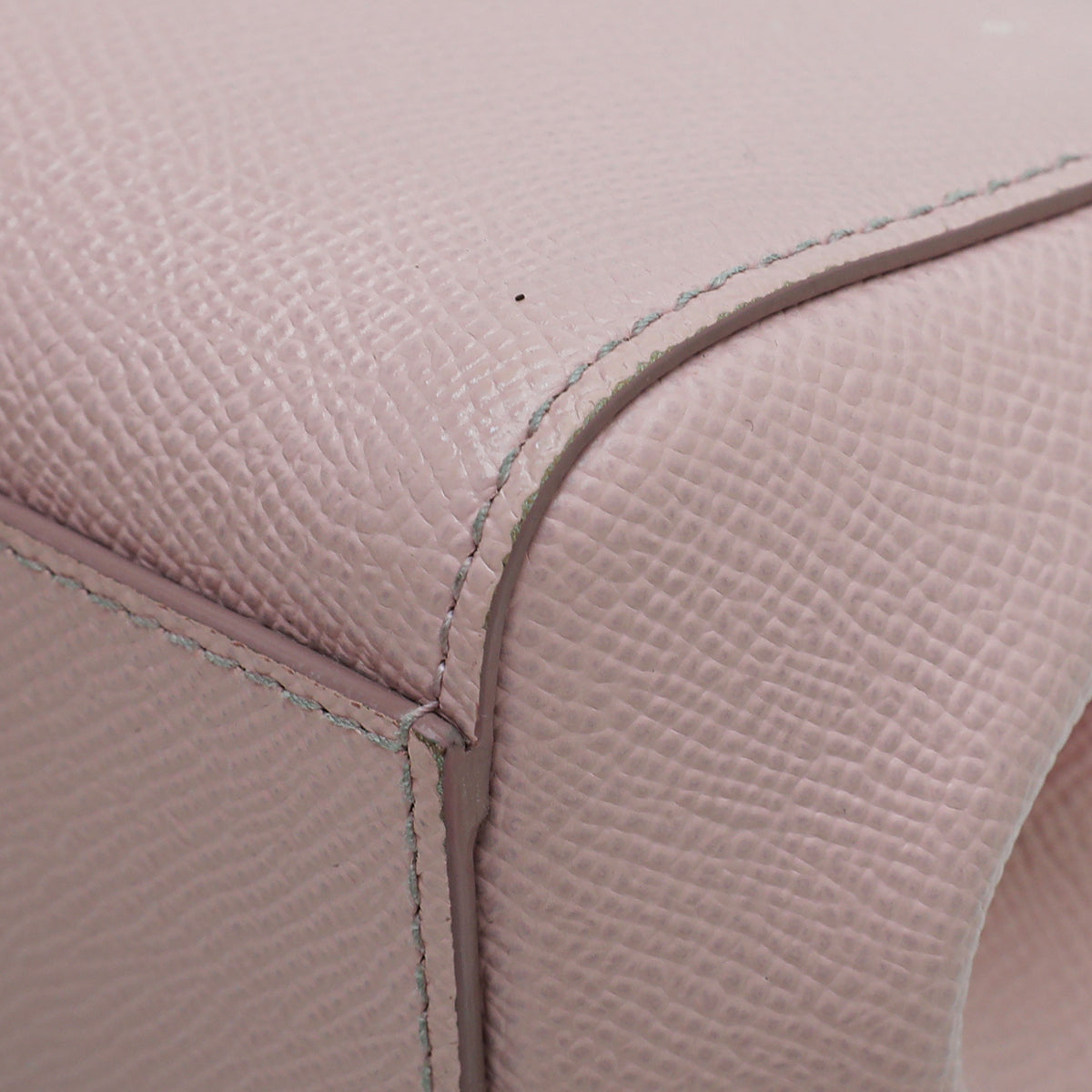 Dolce & Gabbana Light Pink Dauphine Sicily Micro Bag