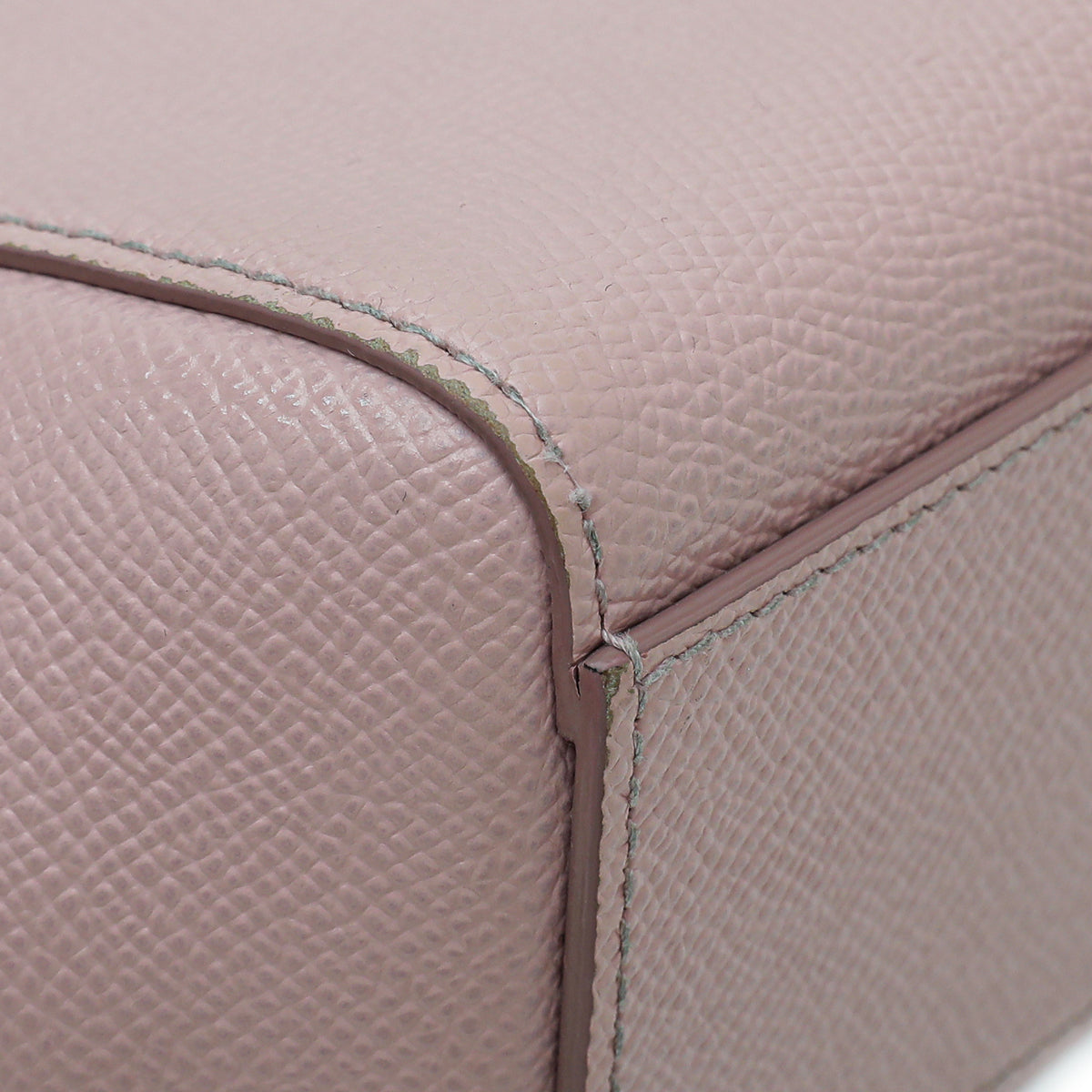 Dolce & Gabbana Light Pink Dauphine Sicily Micro Bag