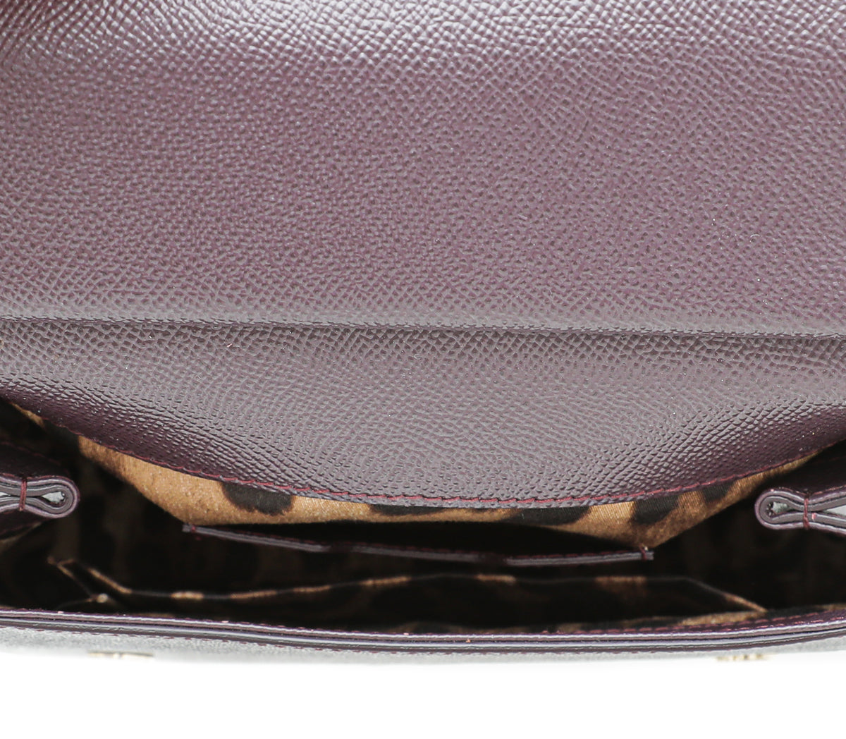 Dolce & Gabbana Aubergine Sicily Small Bag