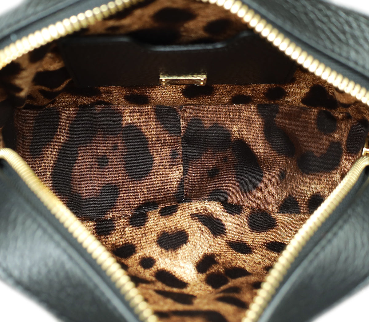 Dolce & Gabbana Black Acrylic & Calf Dolce Box