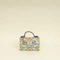 Dolce & Gabbana Multicolor Sicily Smart Gloss Phone Chain Wallet