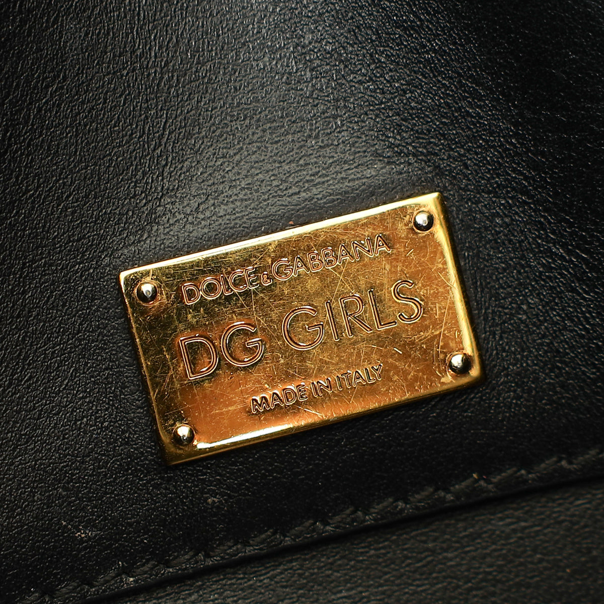 Dolce & Gabbana "DG Girls" Flap Chain Shoulder Bag