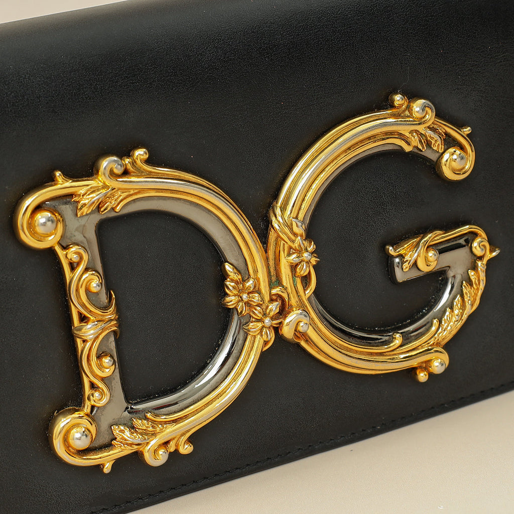 Dolce & Gabbana "DG Girls" Flap Chain Shoulder Bag