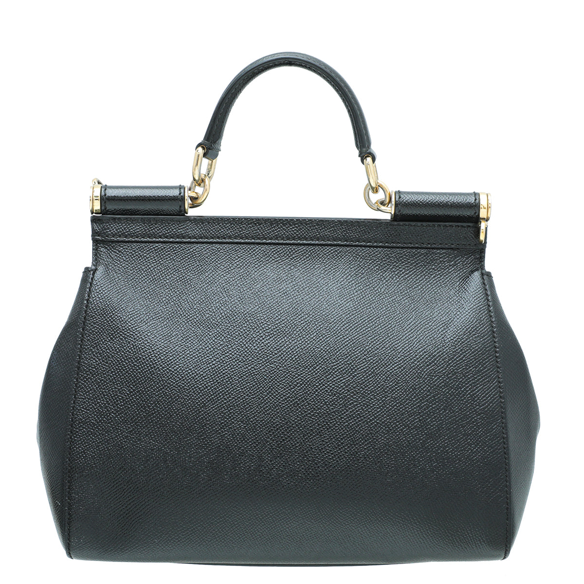 Dolce & Gabbana Black Sicily Medium Bag