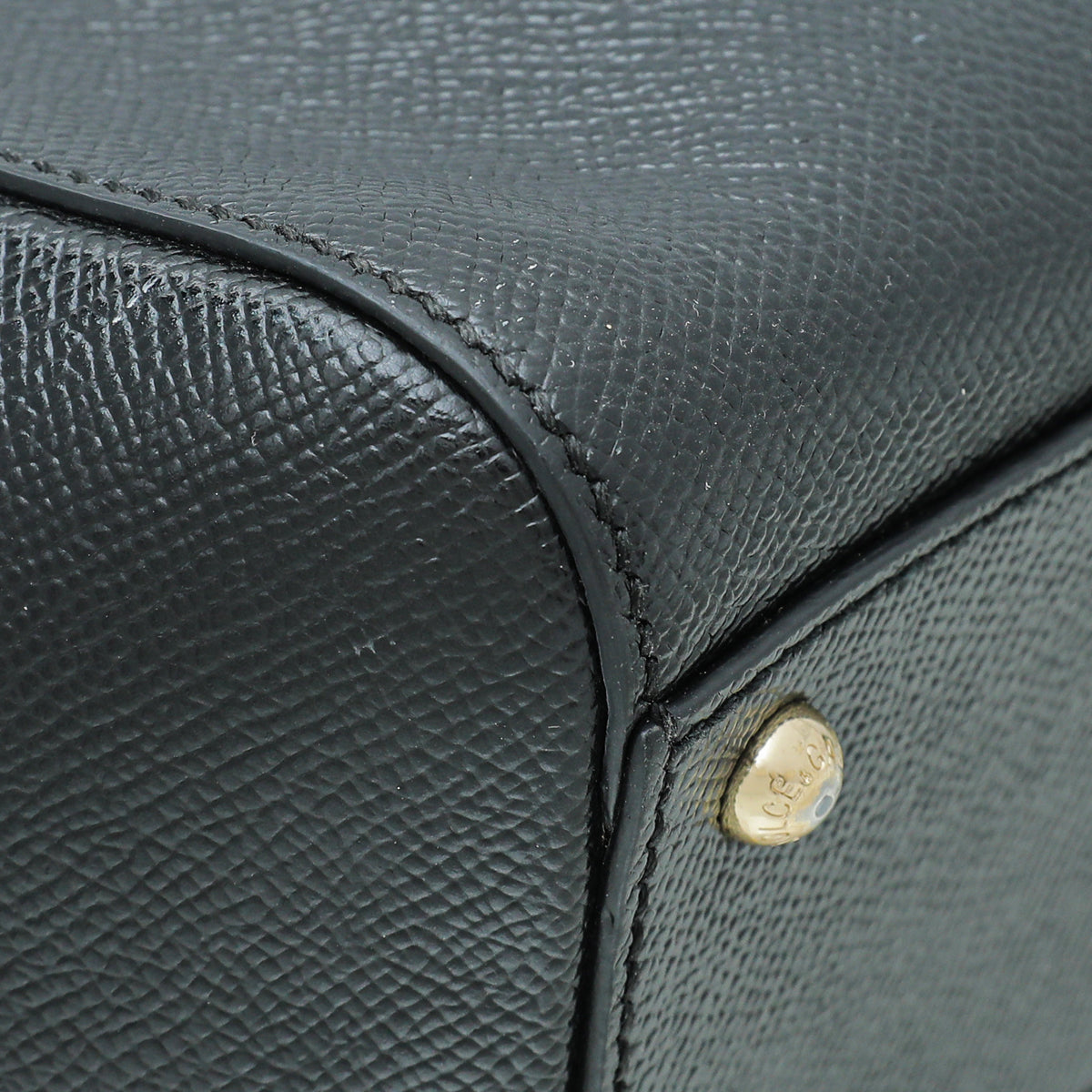 Dolce & Gabbana Black Sicily Medium Bag