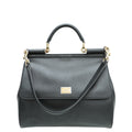 Dolce & Gabbana Black Sicily Large Bag