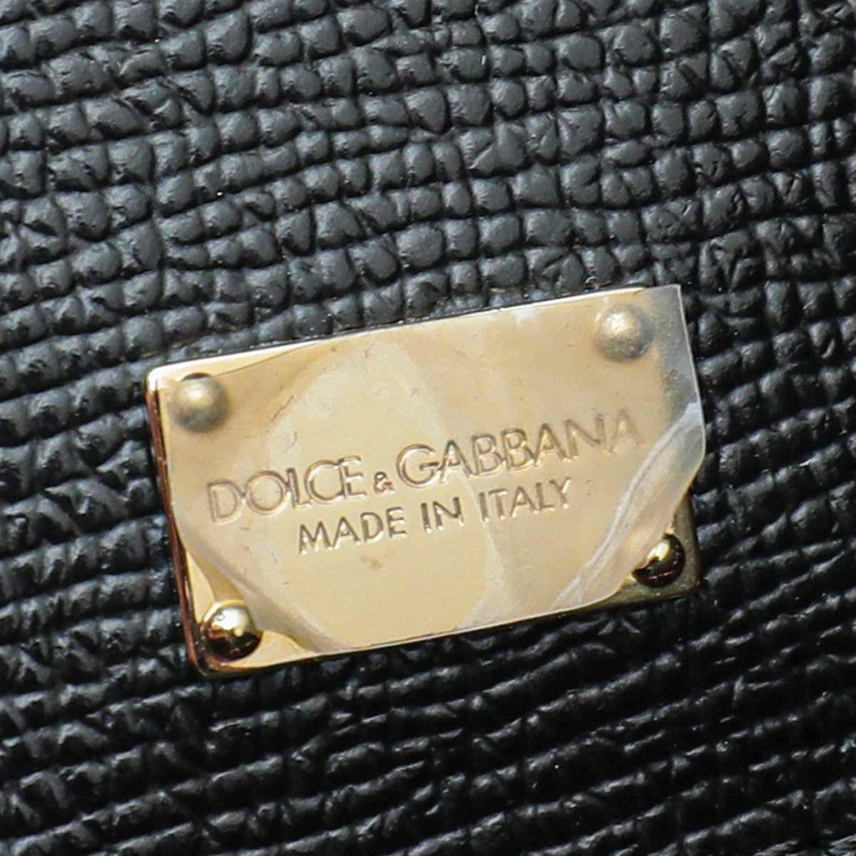 Dolce & Gabbana Black Sicily Large Bag