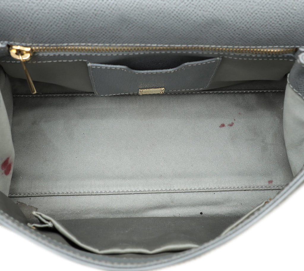 Dolce & Gabbana Bicolor Pony Hair Ayers Sicily Medium Bag