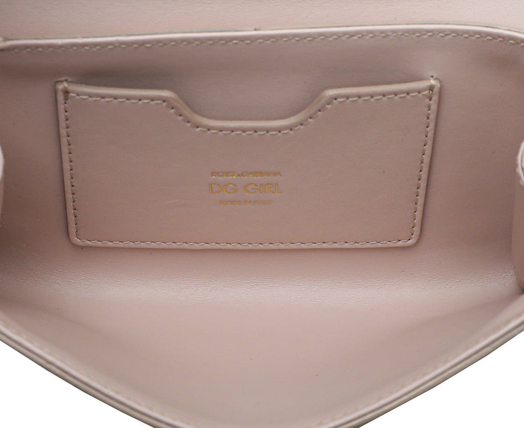 Dolce & Gabbana Light Pink D&G Girls Phone Bag