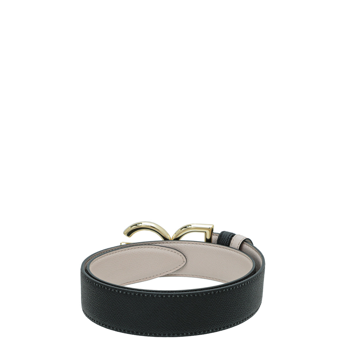 Dolce & Gabbana Bicolor DG Buckle Reversible Belt 30
