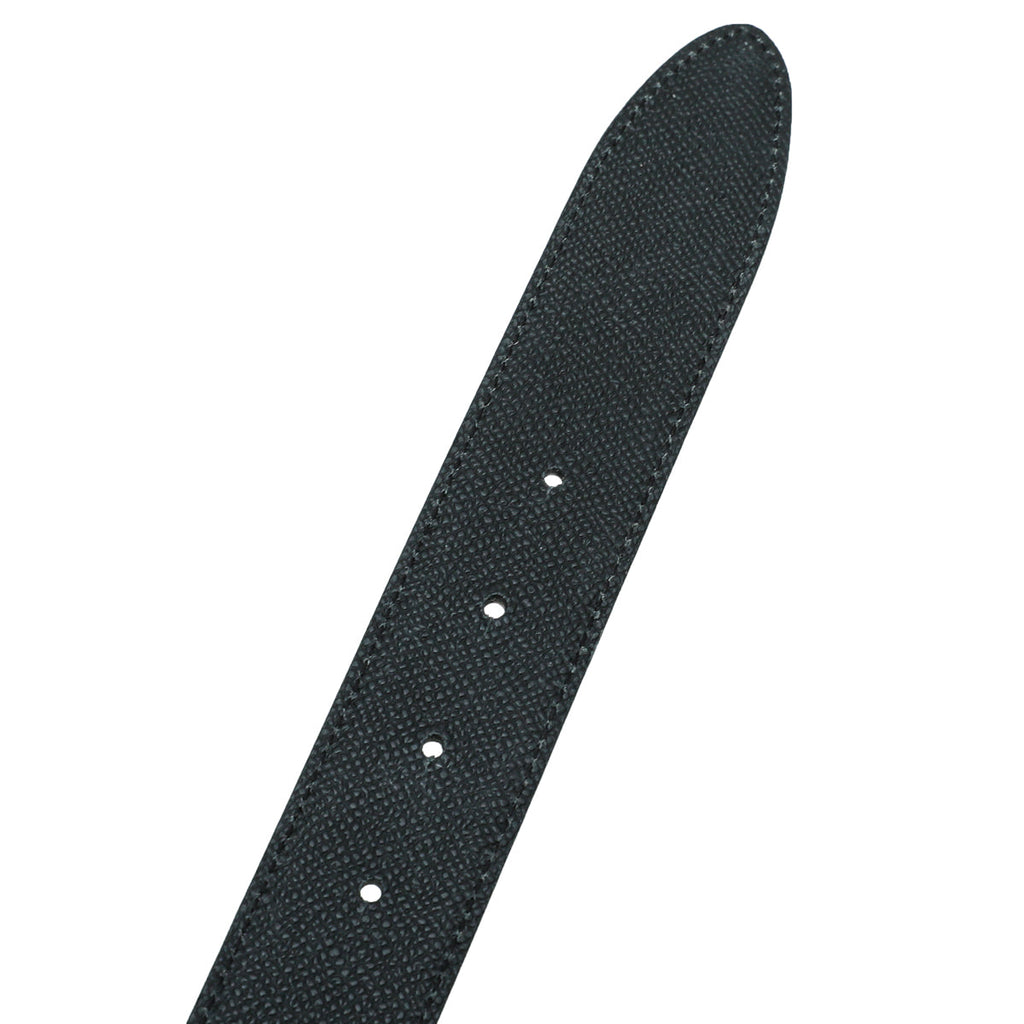 Dolce & Gabbana Bicolor DG Buckle Reversible Belt 30