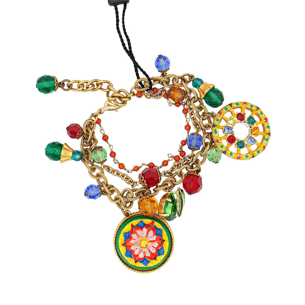 Dolce & Gabbana Multicolor Carretto Bracelet