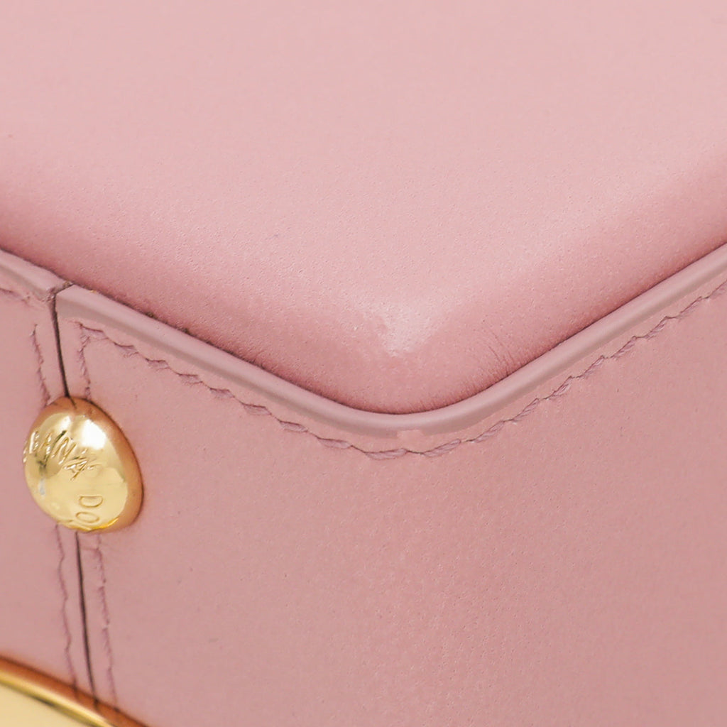 Dolce & Gabbana Pink Quilted Dolce Box Bag