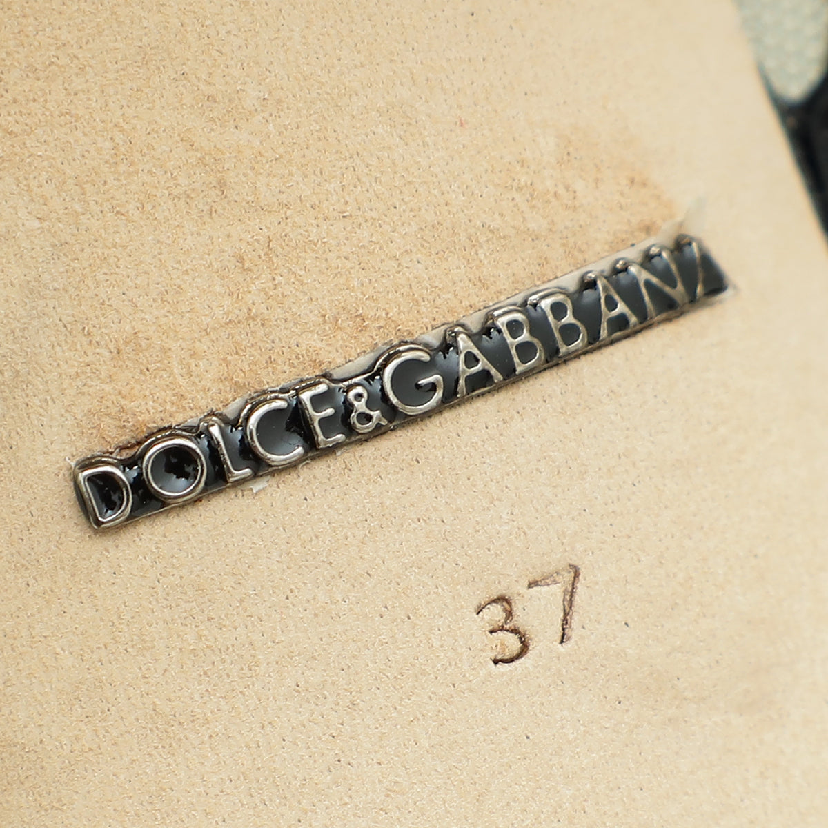 Dolce & Gabbana Black Lace Bellucci Pump 37