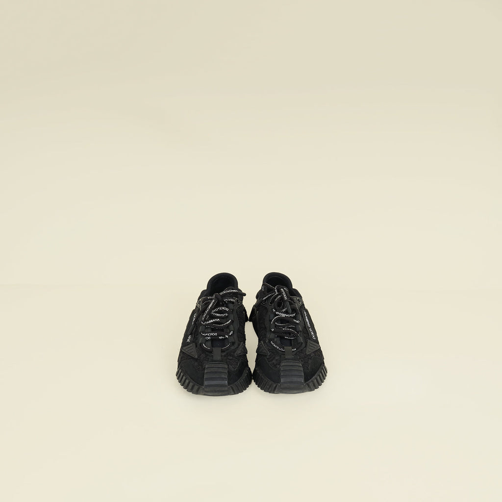 Dolce & Gabbana Black NS1 Low Top Sneaker 38
