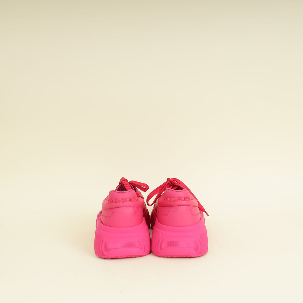 Dolce & Gabbana Fuchsia Daymaster Sneakers 38