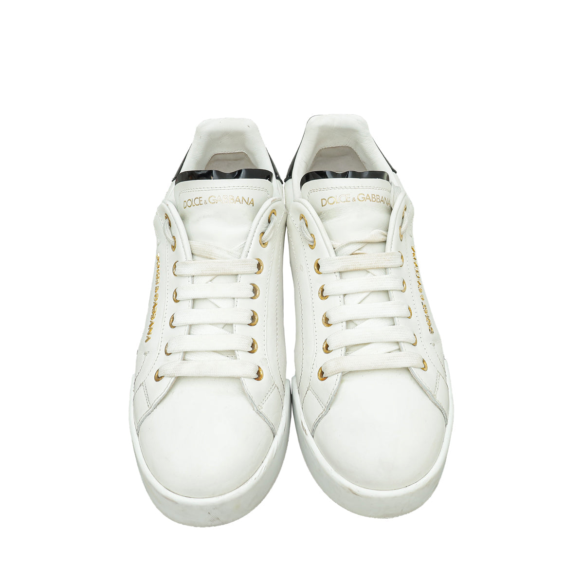 Dolce & Gabbana White Portofino Sneakers 39.5