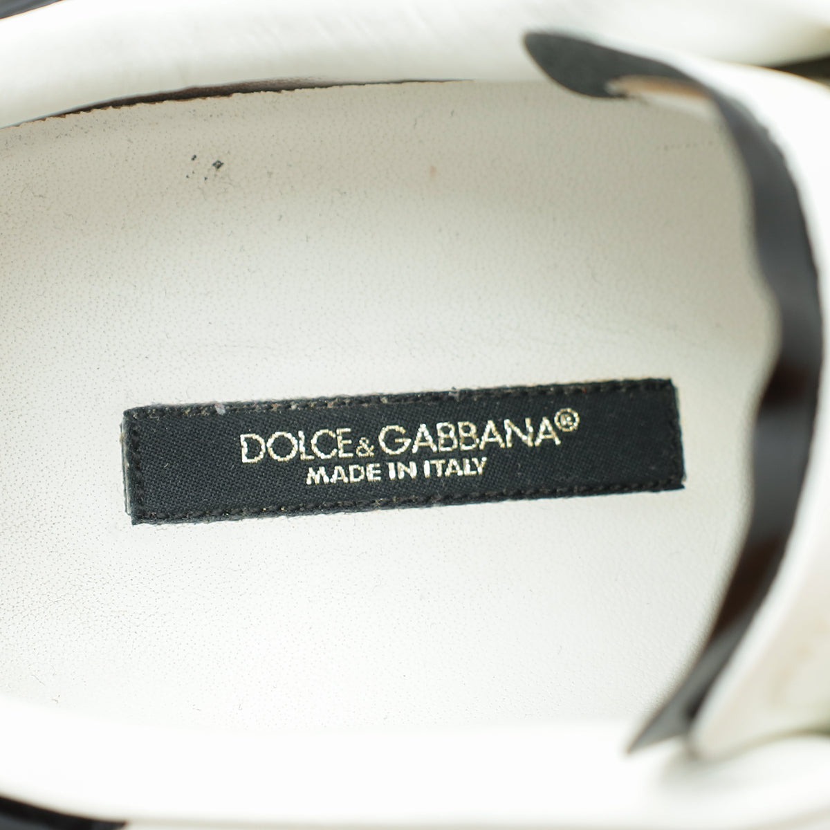 Dolce & Gabbana White Portofino Sneakers 39.5