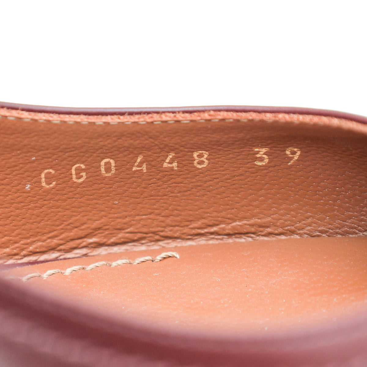 Dolce & Gabbana Burgundy DG Amore Slingback Pump 39