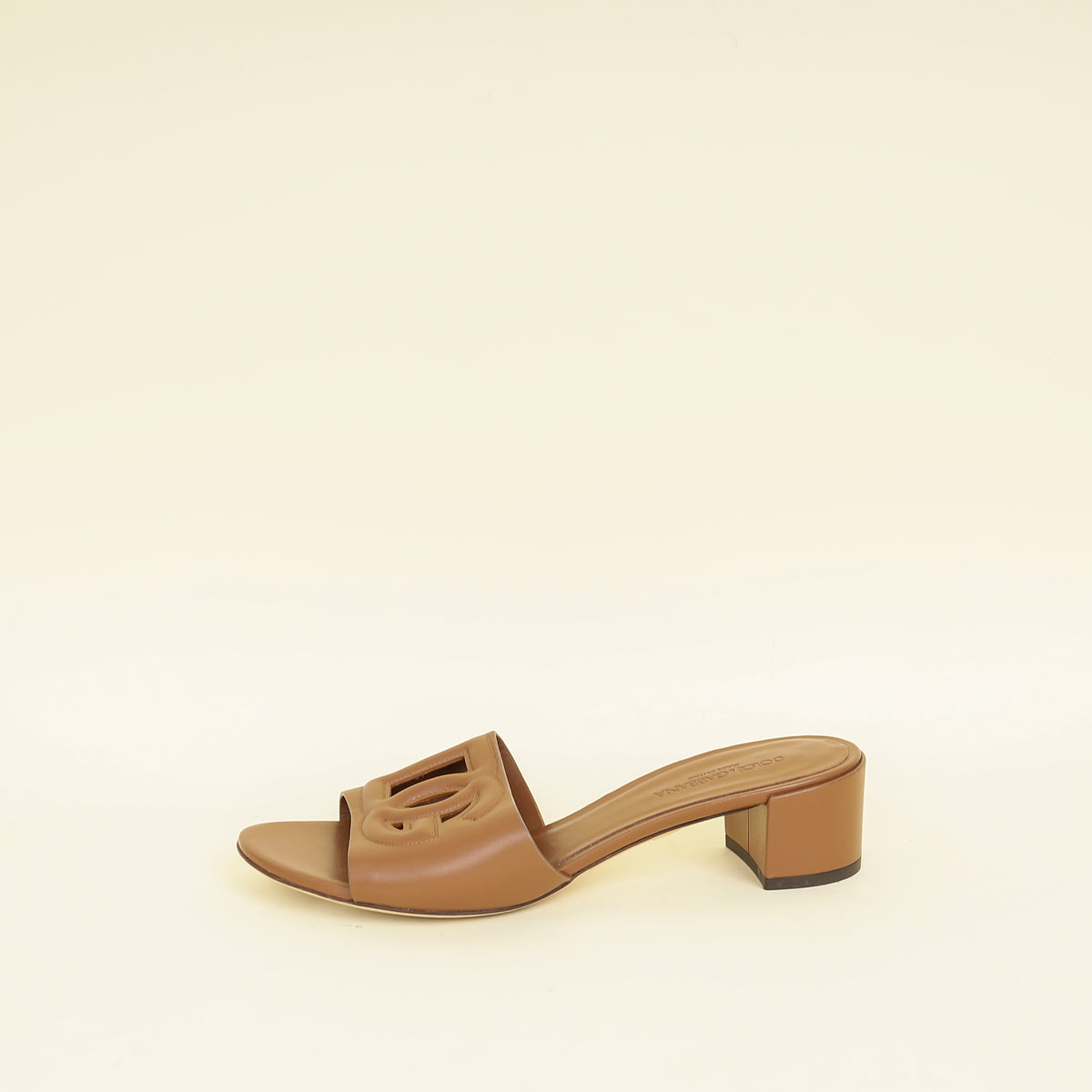 Dolce & Gabbana Brown DG Millennials Mules 40