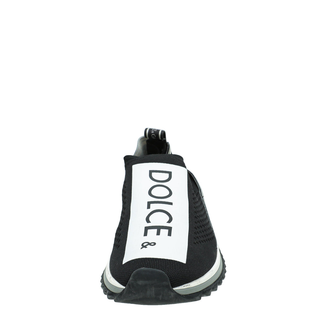 Dolce & Gabbana Bicolor Sorrento Mesh Sneaker 40
