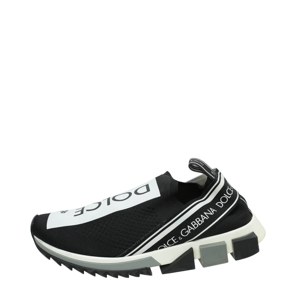 Dolce & Gabbana Bicolor Sorrento Mesh Sneaker 40