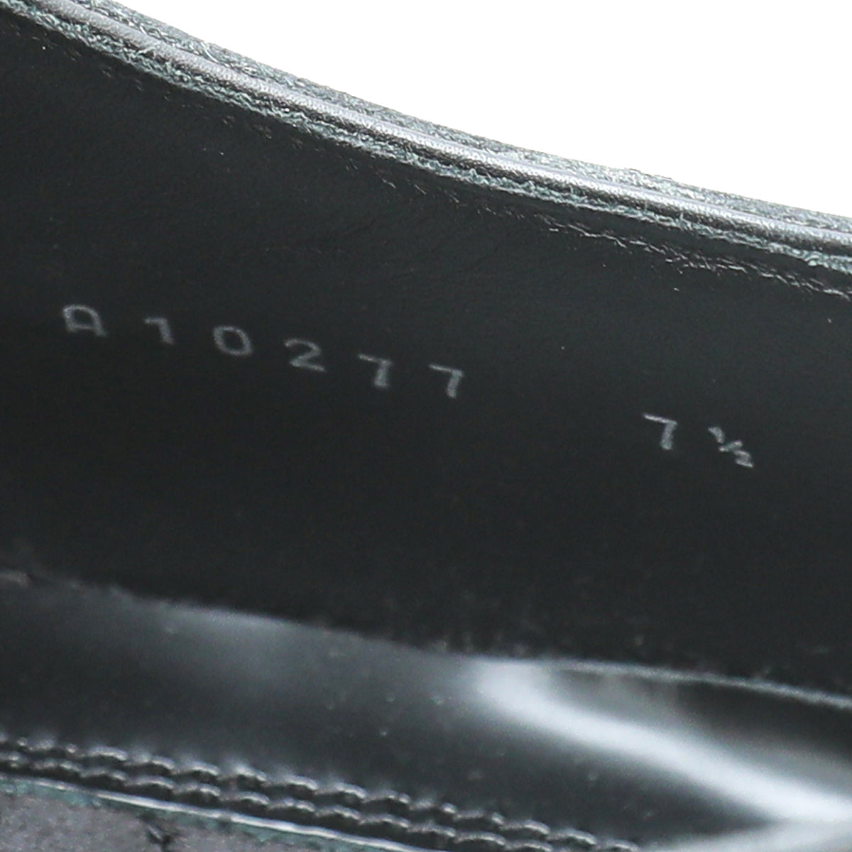 Dolce & Gabbana Black Derby Oxford Shoes 7.5