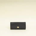 Dolce & Gabbana Black Dauphine Continental Wallet