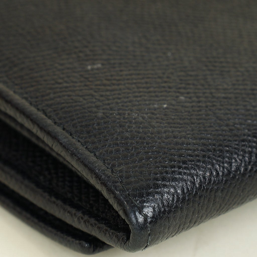 Dolce & Gabbana Black Dauphine Continental Wallet