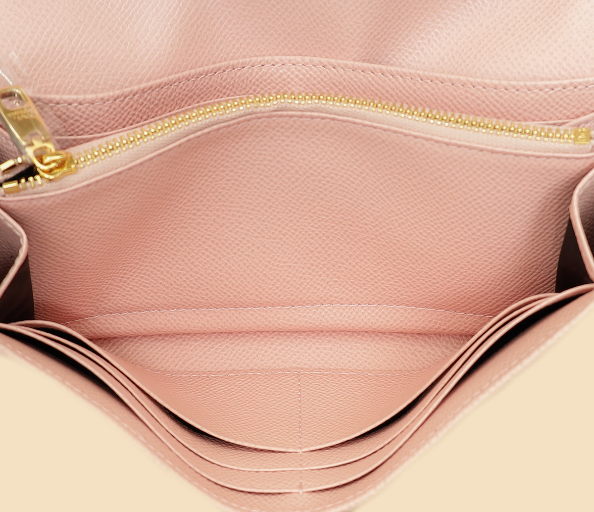 Dolce & Gabbana Pink DG Crystal Dauphine Flap Continental Wallet