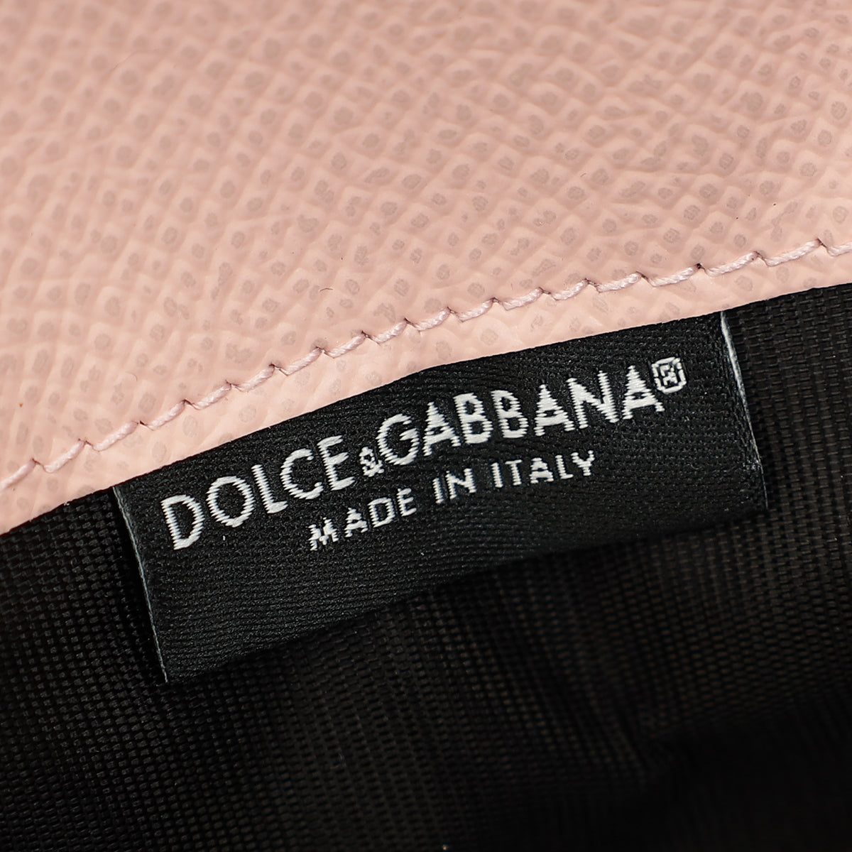 Dolce & Gabbana Pink DG Crystal Dauphine Flap Continental Wallet