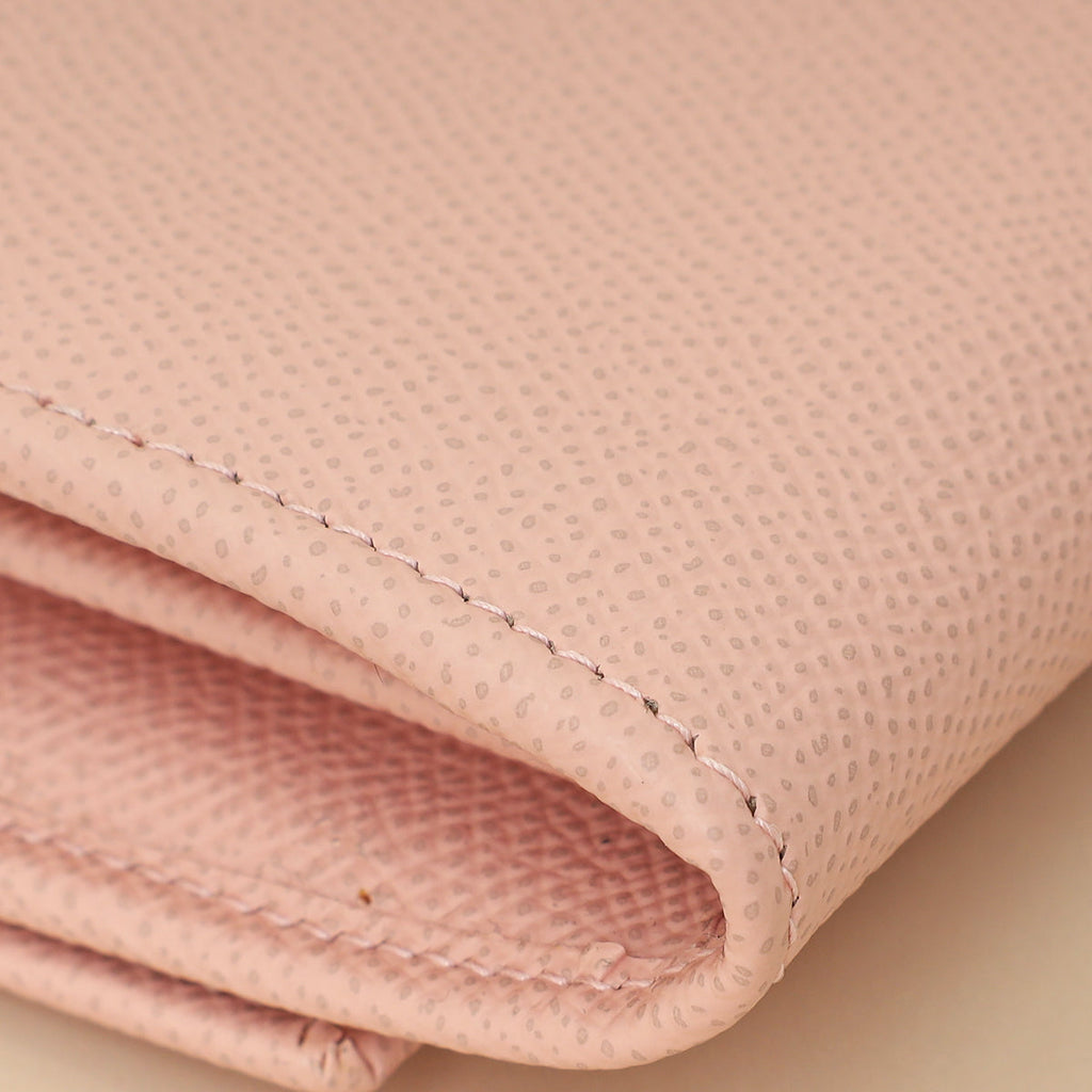 Dolce & Gabbana Pink DG Crystal Dauphine Flap Continental Wallet