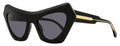 Marni Devil's Pool Cat Eye Sunglasses ZTJ Black 56mm Black