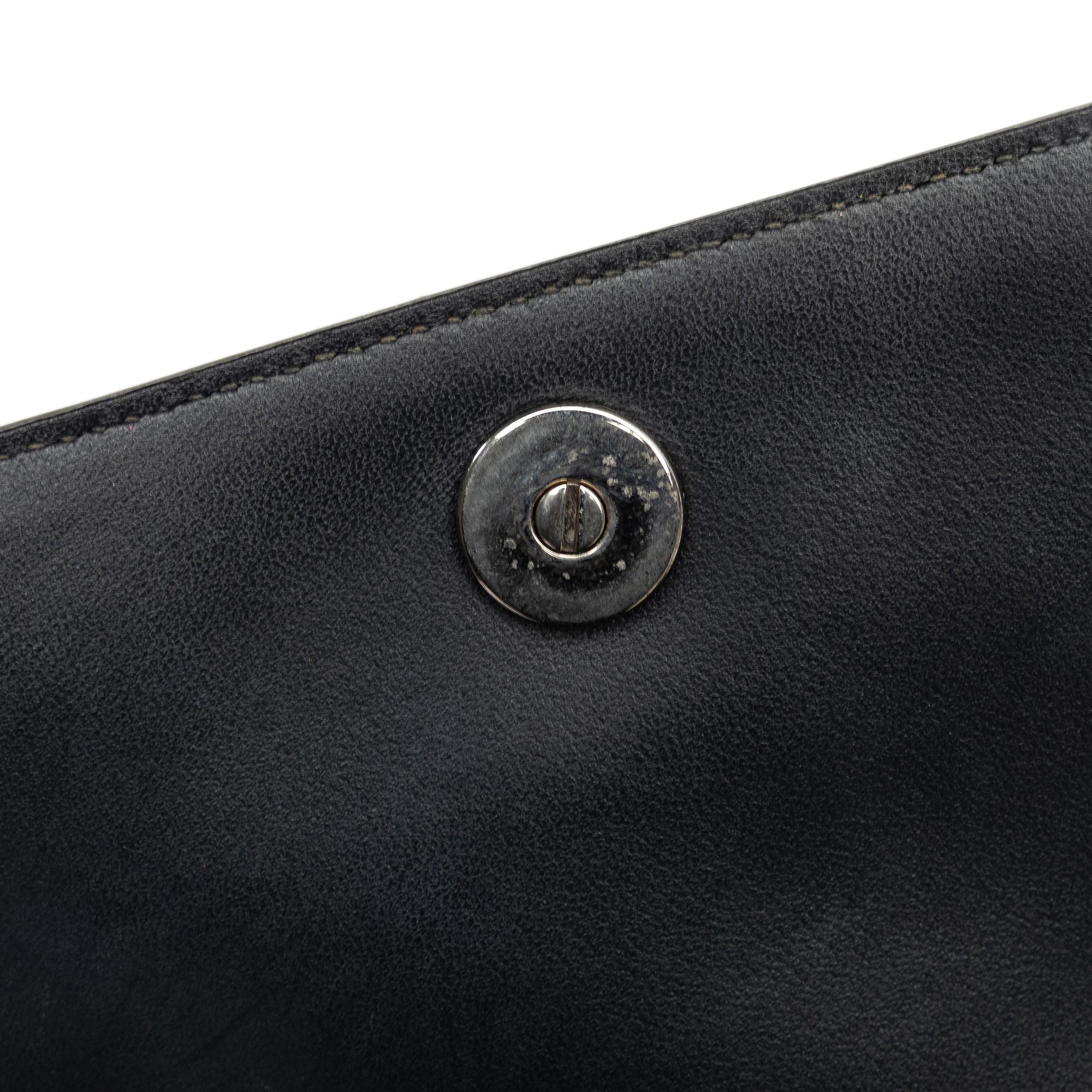 Dior Baby Patent Microcannage Diorama Wallet on Chain (SHG-tQS2vd)