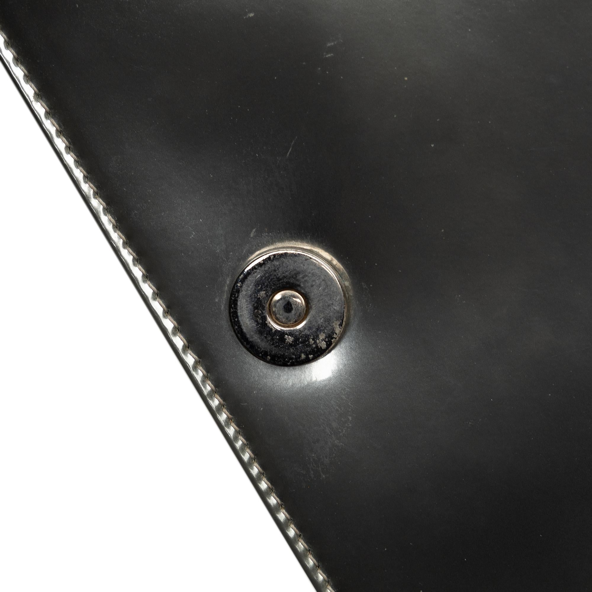 Dior Baby Patent Microcannage Diorama Wallet on Chain (SHG-tQS2vd)