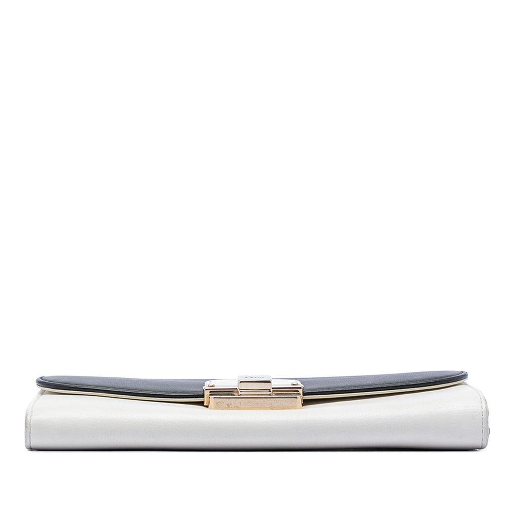 Dior Bicolor Calfskin Diorling Wallet on Chain