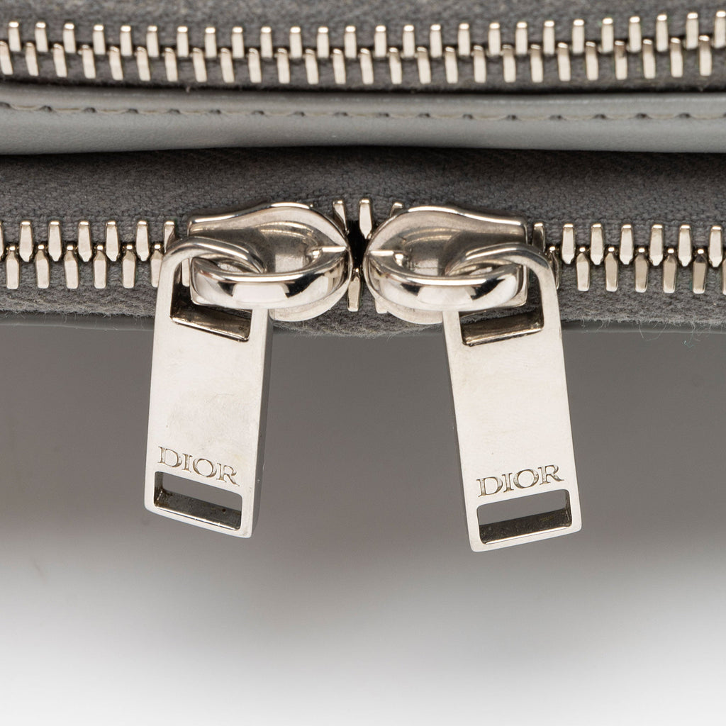 Dior CD Diamond Coated Canvas Messenger