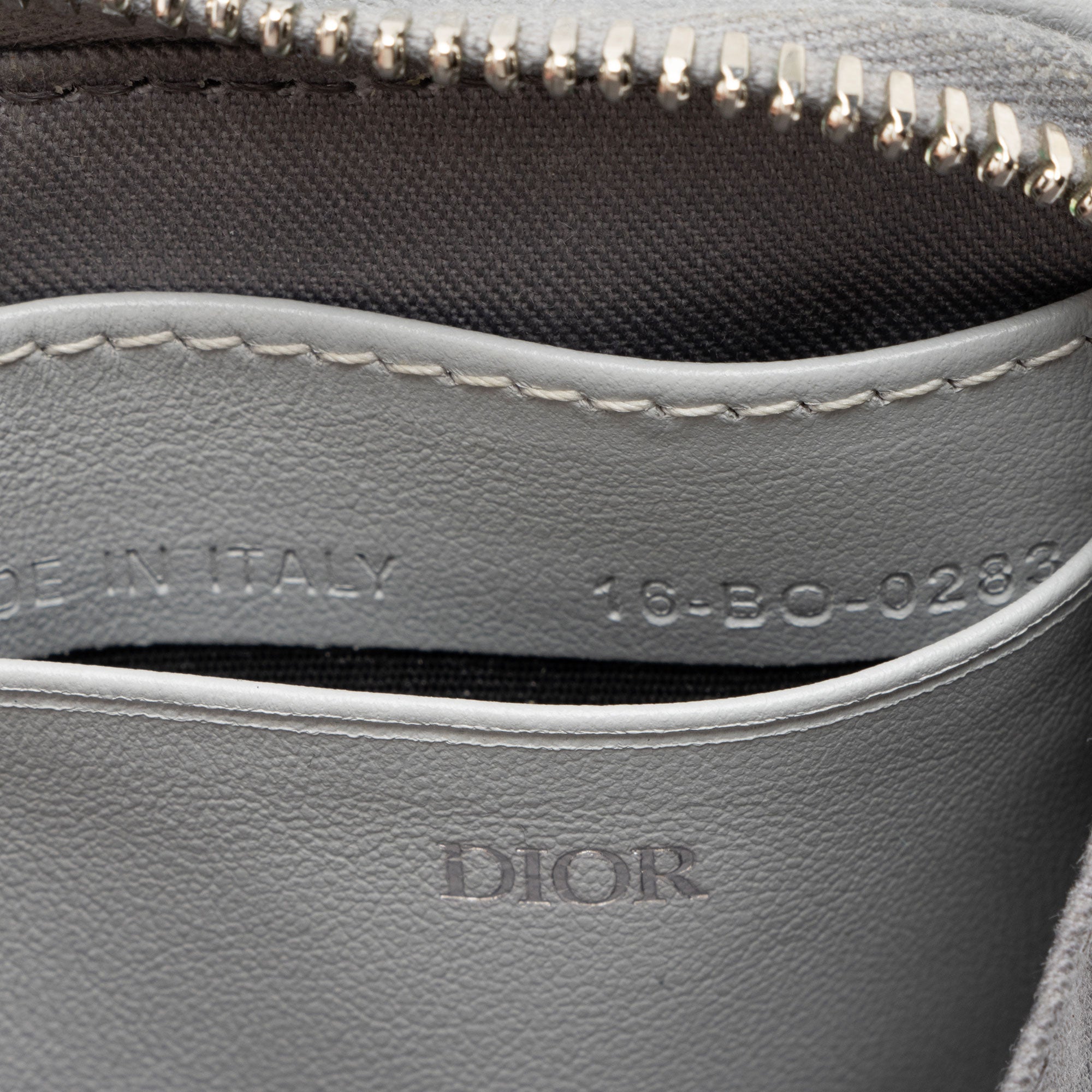Dior CD Diamond Coated Canvas Messenger