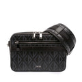 Dior CD Diamond Coated Canvas Safari Bag with Strap