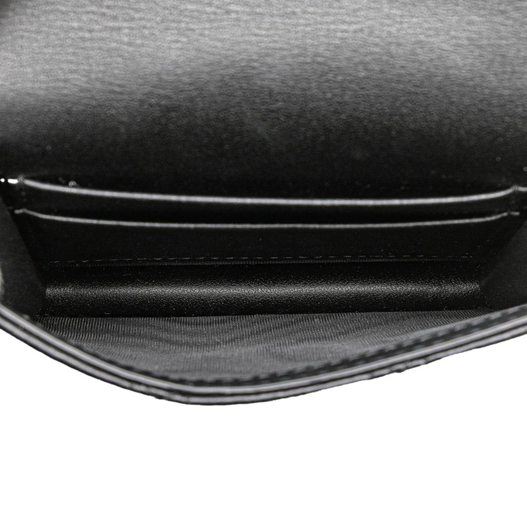 Dior Calfskin Cannage Caro Chain Belt Bag
