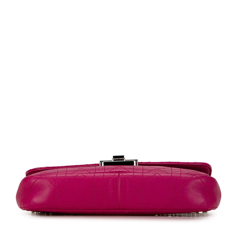 Dior Calfskin Cannage Diorling Wallet on Chain (SHG-pFARvU)